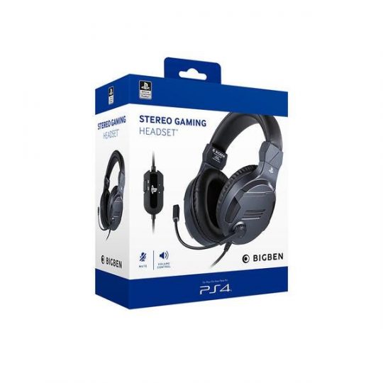 PS4 Bigben Stereo Gaming Slušalice V3 Titanium | Playstation 4