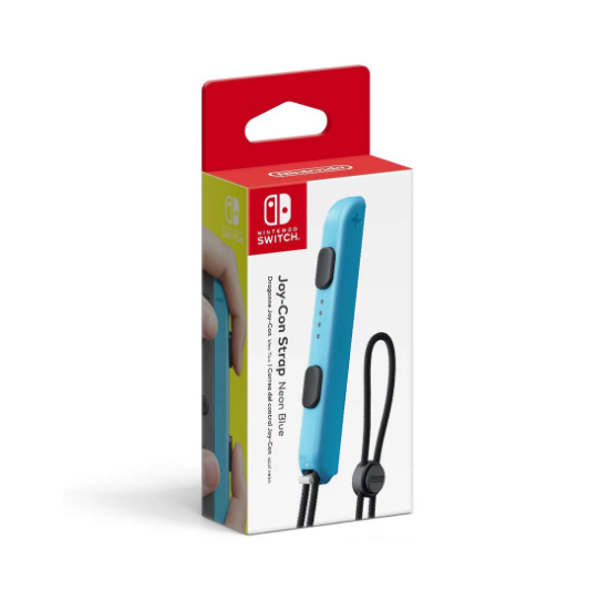 NSW Joy Con Strap Neon Blue I Nintendo Switch