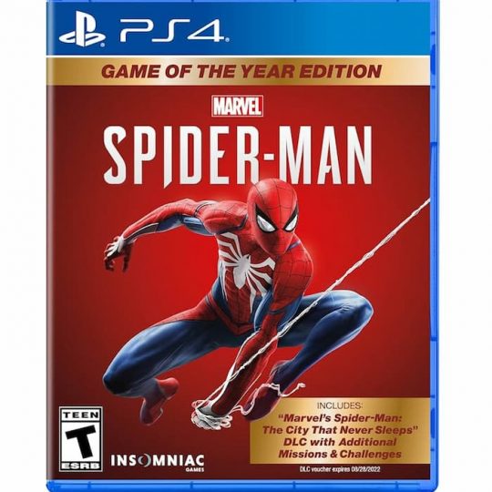PS4 Spider Man Game Of The Year Edition I PlayStation 4