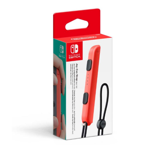 NSW Joy Con Strap Neon Red I Nintendo Switch