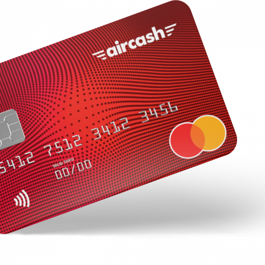 Aircash Mastercard Prepaid Kartica